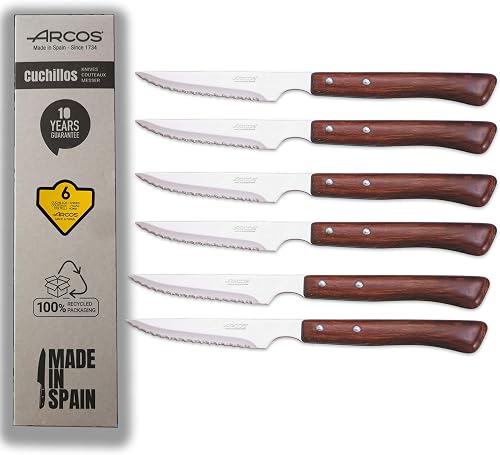 Arcos | coltelli da bistecca coltello in legno coltello d…