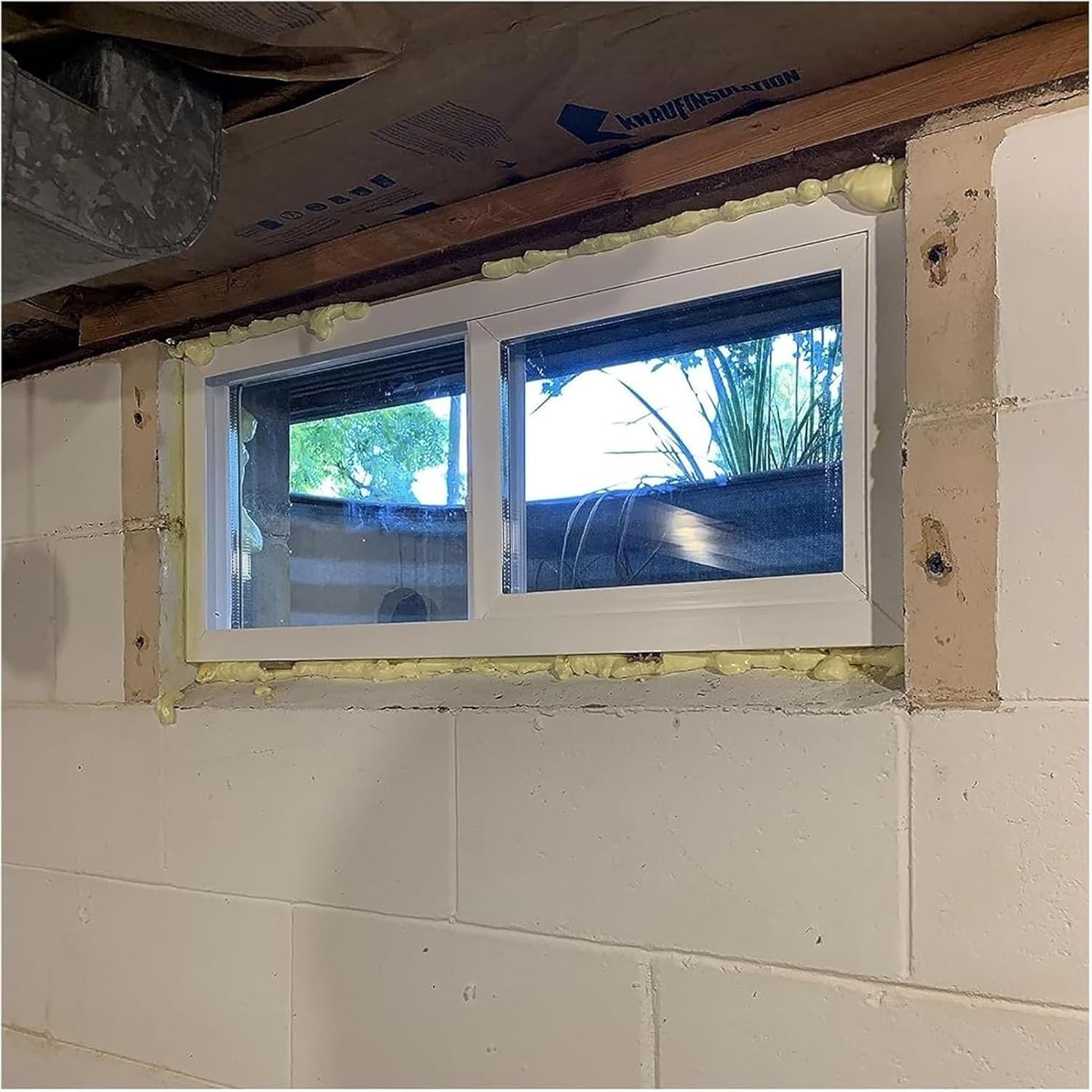 Horizontal Sliding Aluminum Bathroom Window - Mobile Home Replacement, Custom Size with Lock and Screen, Ideal for Home & Basement, 24x14 inches