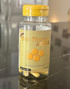 Frasco de 60 capsulas para desinflamar Tus articulaciones Bee Therapy