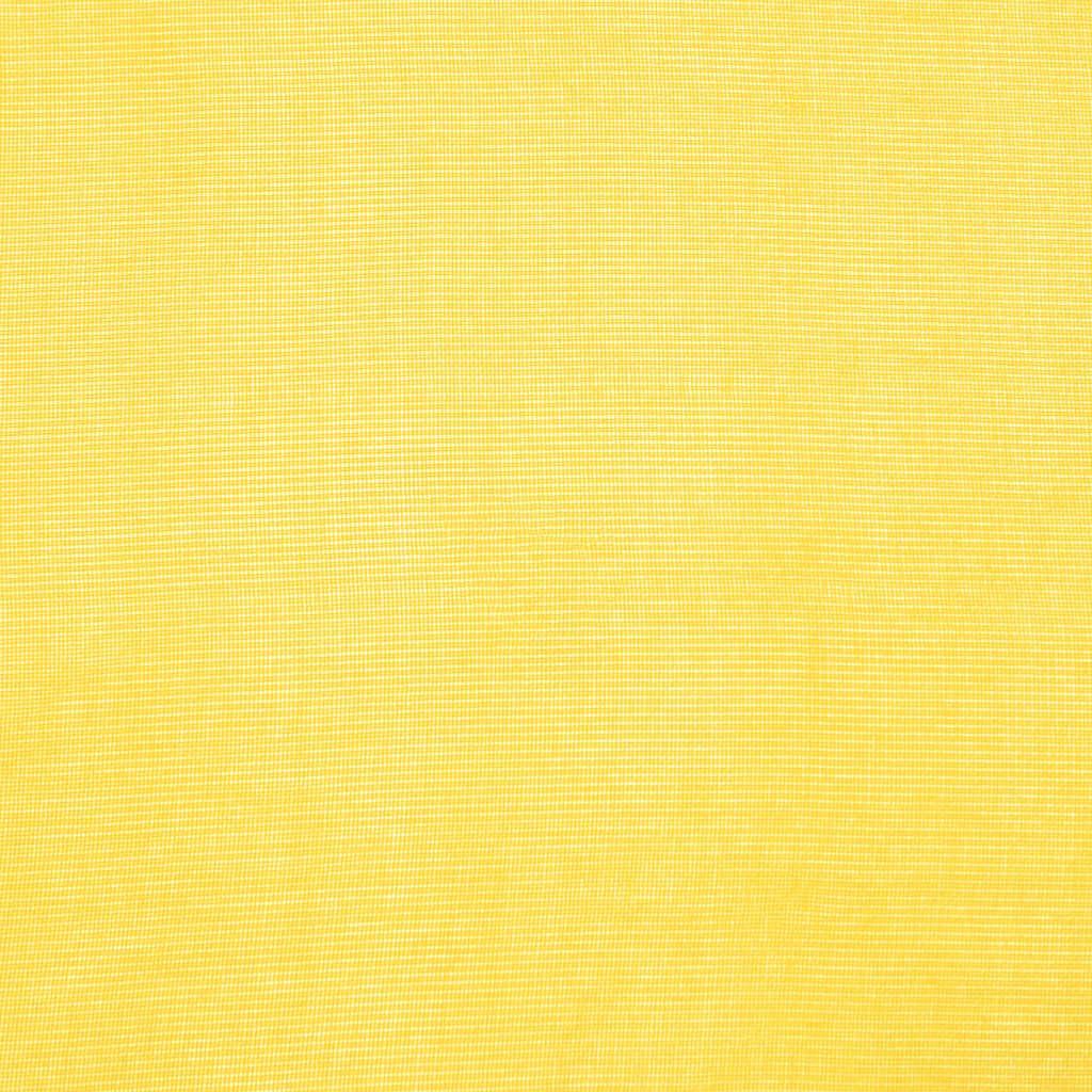 Voile Vorhänge mit Schlaufen, 2 STK. Gelb 140 x 260 cm, Polyester, Fensterdeko, Blickschutz, Sonnenschutz, Sichtschutz, für Wohnzimmer Schlafzimmer Küche Büro Balkon