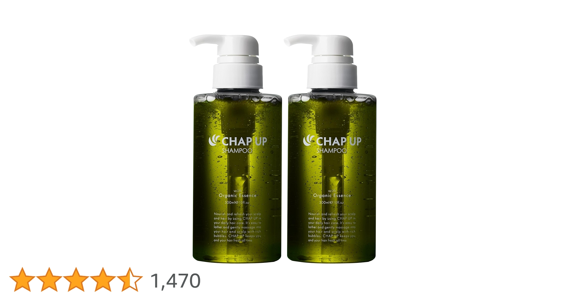 Amazon.co.jp: Care for your Scalp.CHAPUP Organic Shampoo for