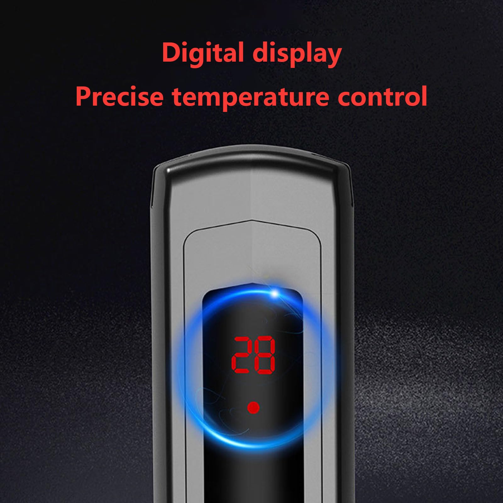 PEIXEN Calentador De Acuario Sumergible, Calentador De Acuario Digital, 25w/50w/100w/200w/300w, con Pantalla De Temperatura Led Inteligente, Protección contra Altas Temperaturas 50w