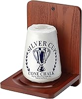 Vista 1 de Fat Cat Chalk Cono y soporte para tiza de MDF, color negro