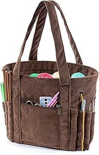 Häkeltasche Garn Aufbewahrungstasche Stricktasche für Häkelgarn Haken Nadel Strickprojekt Tasche Reise Handwerk Projekt Tasche