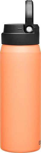Miniatura 5 de CamelBak Fit Cap - Botella de agua aislada al vacío de acero inoxidable, 25 onzas, Desert Sunrise