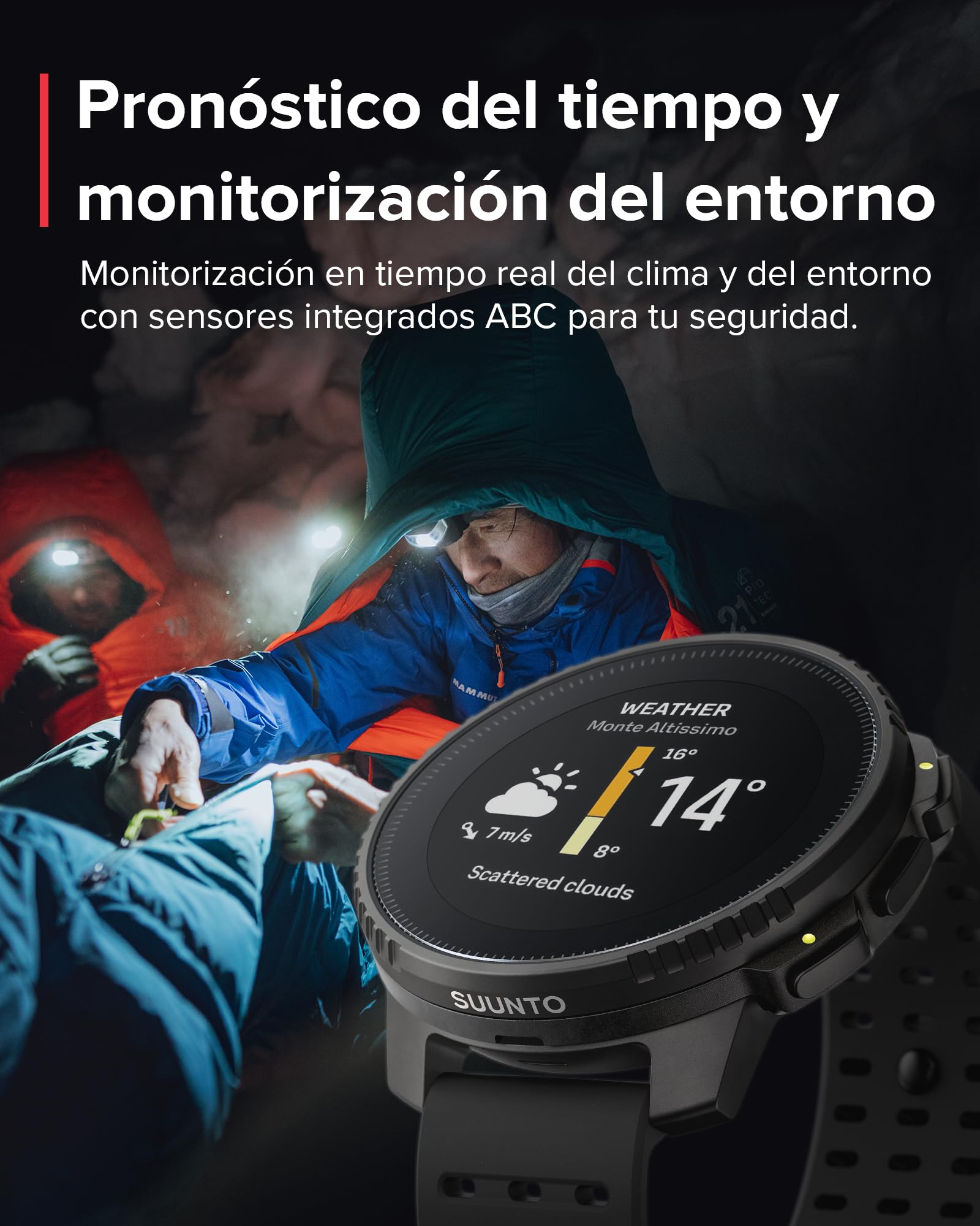 SUUNTO Vertical Reloj Deportivo - Smartwatch GPS, GPS de Doble Frecuencia, Mapas sin Conexión Gratuitos, Autonomía de hasta 50 Días, Carcasa Resistente Militarmente, Resistente al Agua hasta 100m