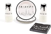 Vista 44 de Silver Buffalo Bratz Dolls con Yasmin, Sasha, Jade y Cloe Juego de 32 piezas de vajilla desechable para fiestas: platos de papel y servilletas