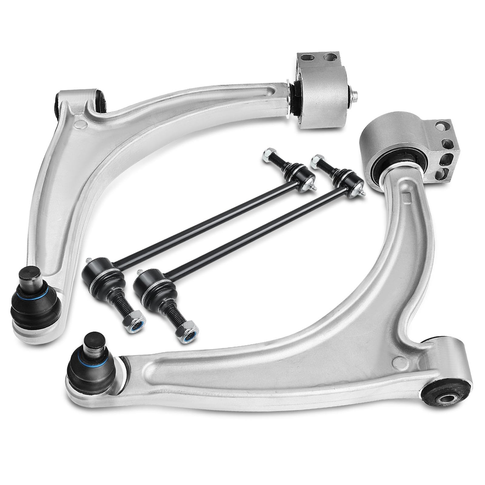 Arm Control Pair Of Front Lower Control Arms With Ball Joints For Chevy  Malibu 04-12, Pontiac G6, Saturn Aura Ball Joint Lower Control Arm, image size:1600x1600