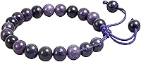Vista 257 de Amazing Gemstone Crystal Bracelet for Women Men's Gifts - Protection Healing Crystal Bracelet - 8mm Gemstone Beaded Adjustable Bracelet Pulseras