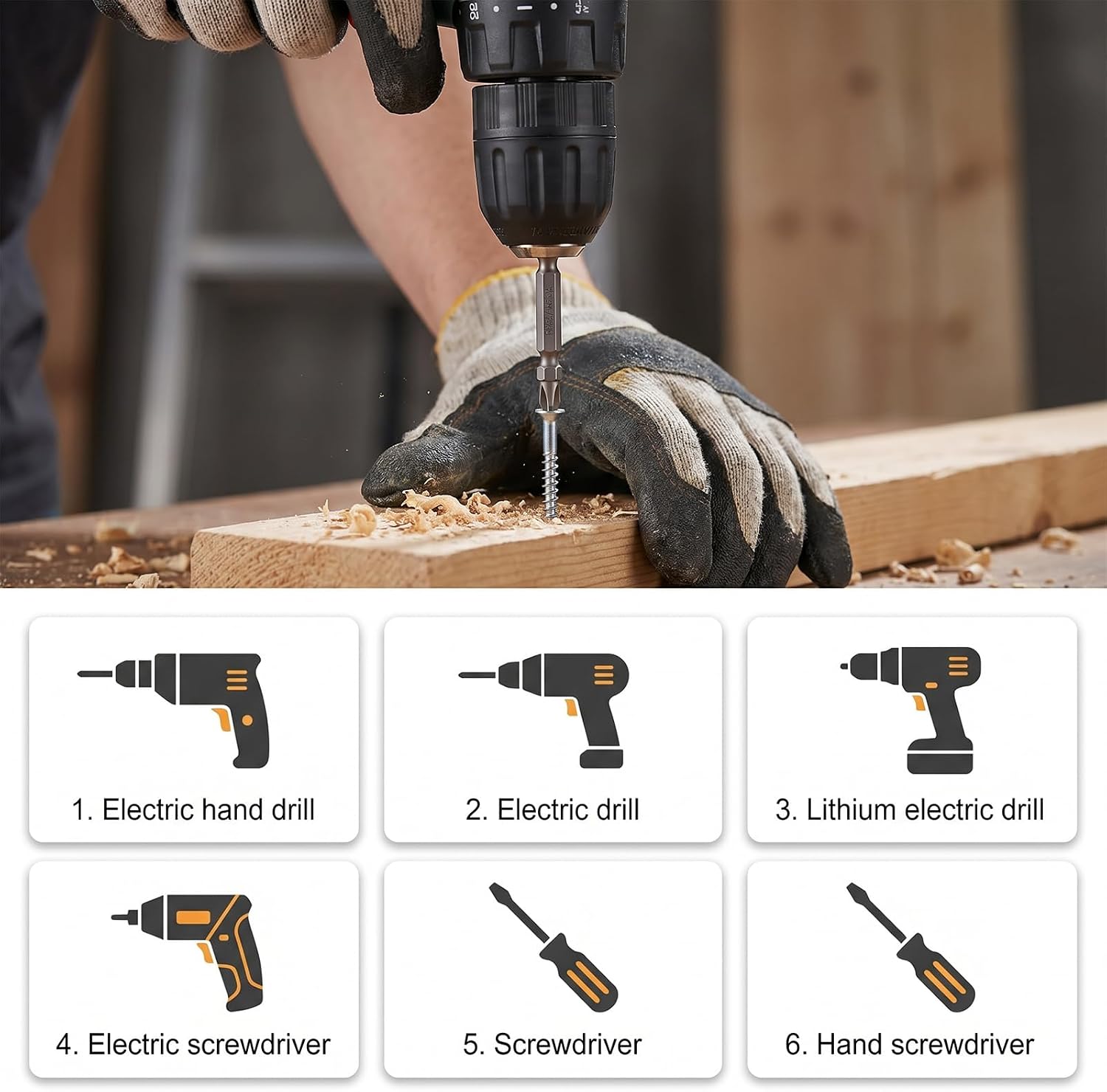 5 Pcs Impact Double-Ended Screwdriver Bit Set, 2.56 Inch PH2/SL6 Phillips Impact Driver Bit Magnetic Slotted Double Sided Bits for Power Tools (65 mm) image 4