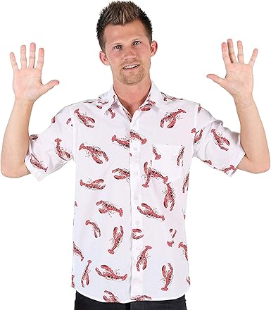 Lobster button down shirt Clearance