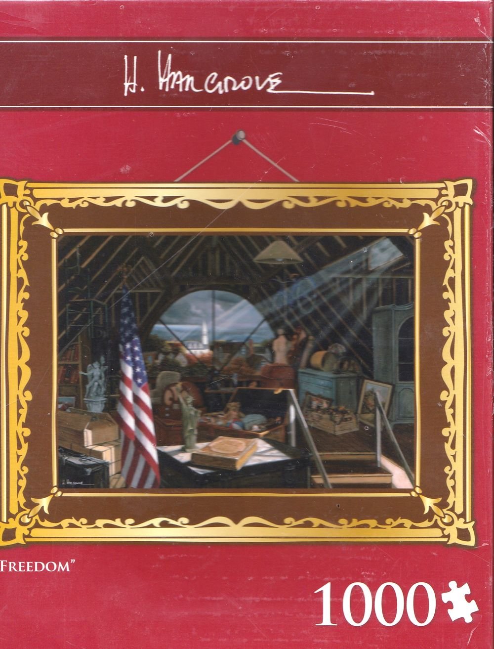"Freedom" 1000 Piece Puzzle By H.hargrove
