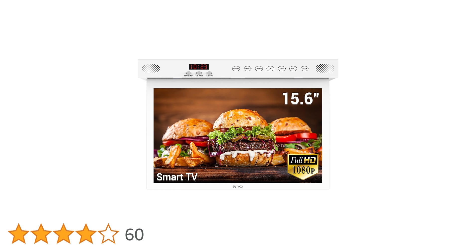 【未使用品】SYLVOX 15.6インチ キッチンテレビ Amazon.com: SYLVOX 15.6 inch Smart TV for Kitchen, 1080P