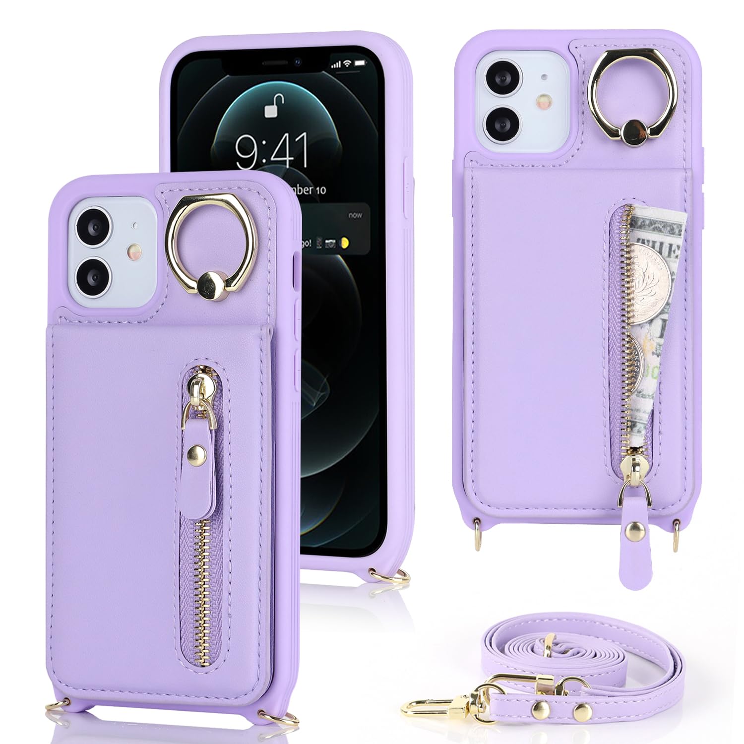 Amazon.co.jp: iPhone 12 mini ケース ショルダー リング付きケース 