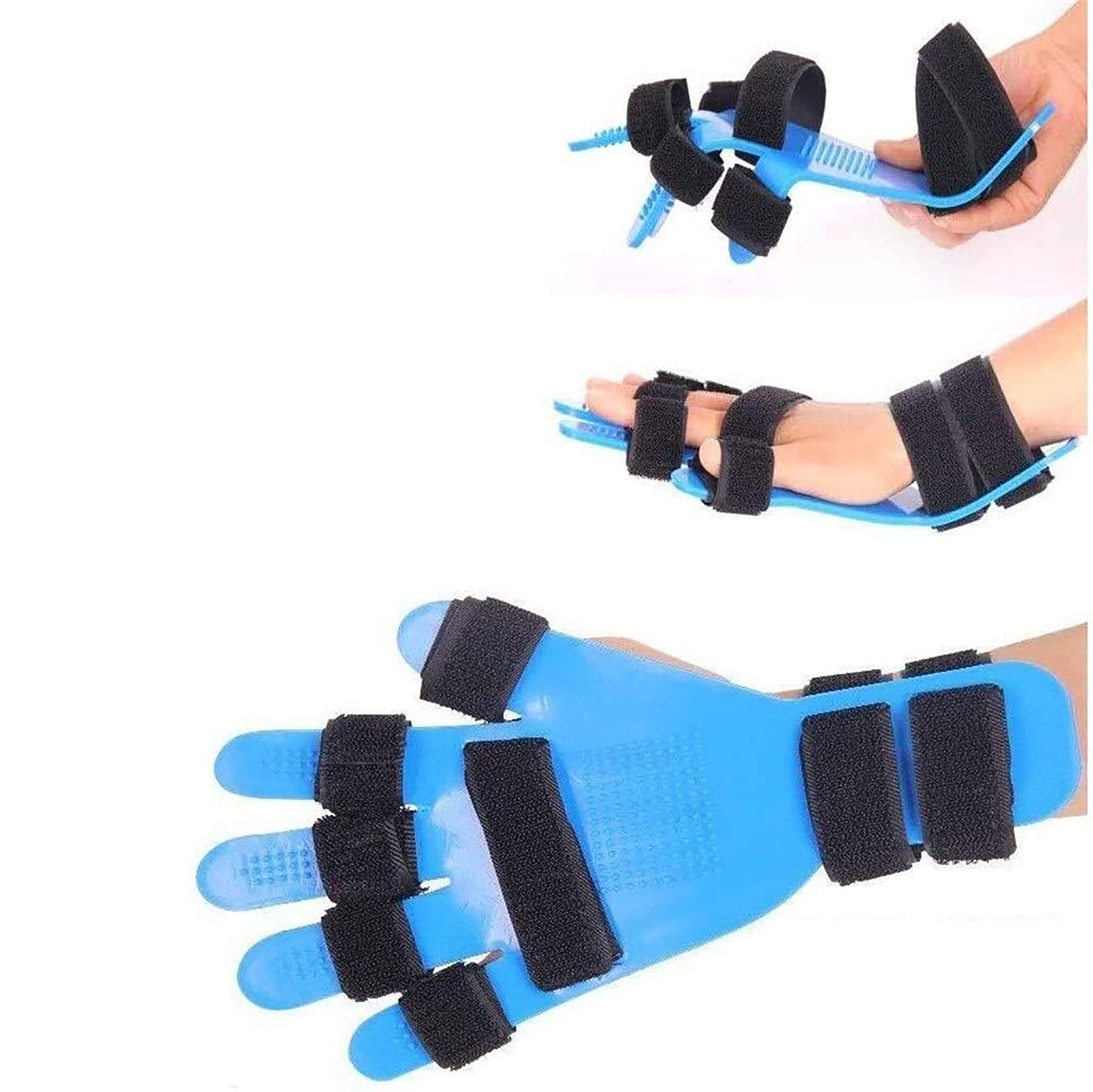 Dito Stecca Tastiera Separatore di Dita Ortesi Punti Mano Polso Formazione Ortesi Dispositivo di Sostegno del Tutore Flex Spasm Estensione Boa