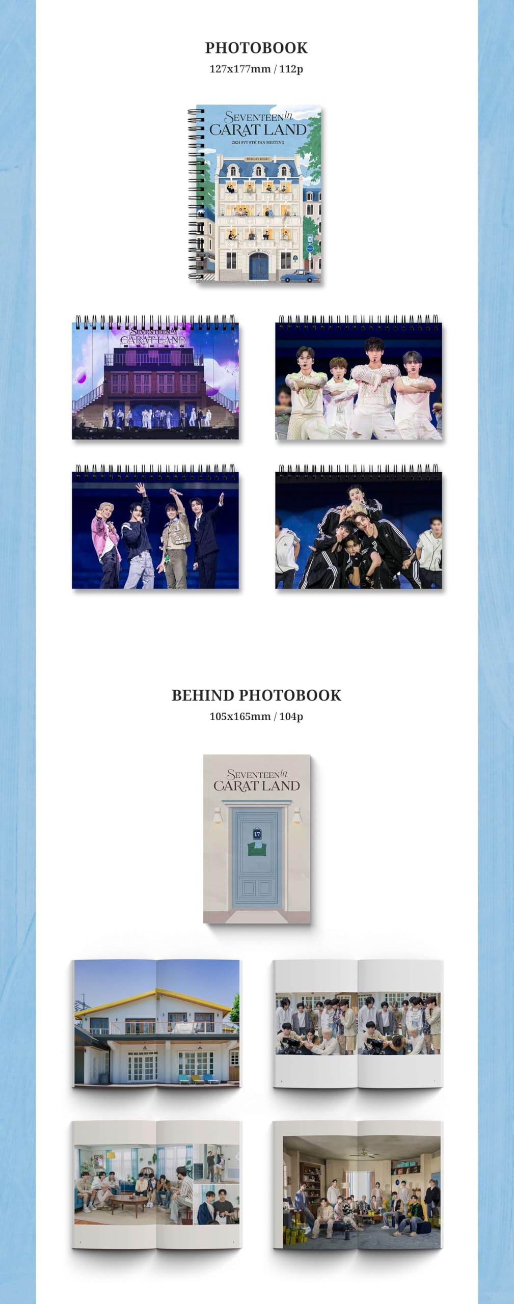 Amazon.com: SEVENTEEN 2024 SVT 8TH FAN MEETING (SEVENTEEN in CARAT