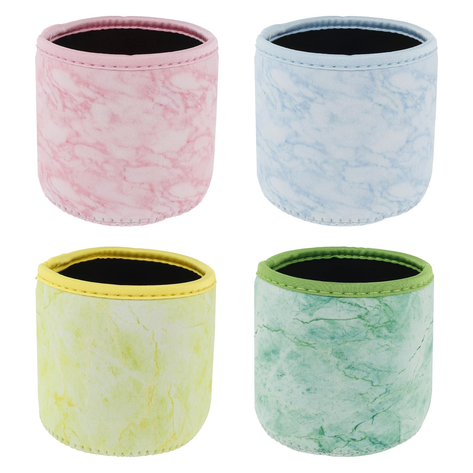 4Pack Neoprene Ice Cream Sleeves Reusable Insulated Pints Cover Compatible with NC301 NC300 NC299AMZ Series Ice Cream Maker