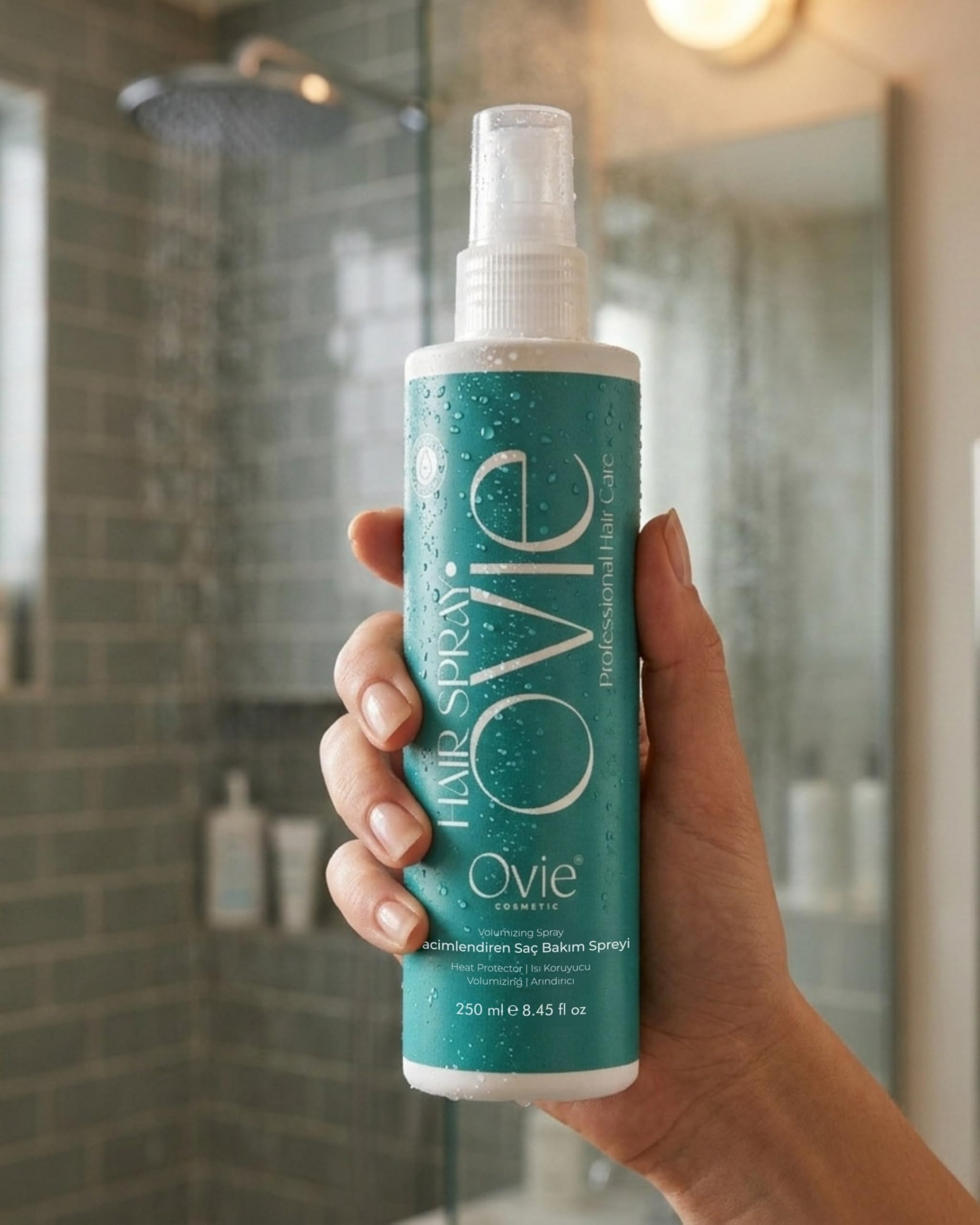 Ovie Deniz Tuzu Hacim Veren Saç Spreyi, 250 ml, Hafif Tutuculuk