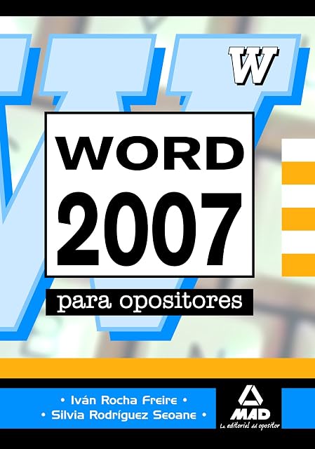 Portada de Word 2007 para oposiciones avanzado