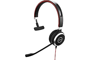 Jabra Evolve 40 UC Wired Mono Headset: Enhance Communication and Productivity.