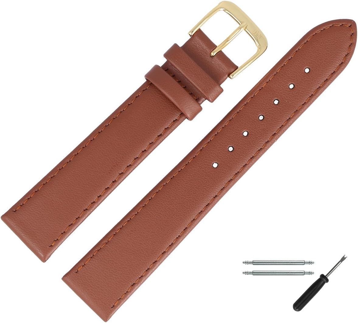 MARBURGER Watch Strap 18 mm Leather Tool Assembly Set 75918