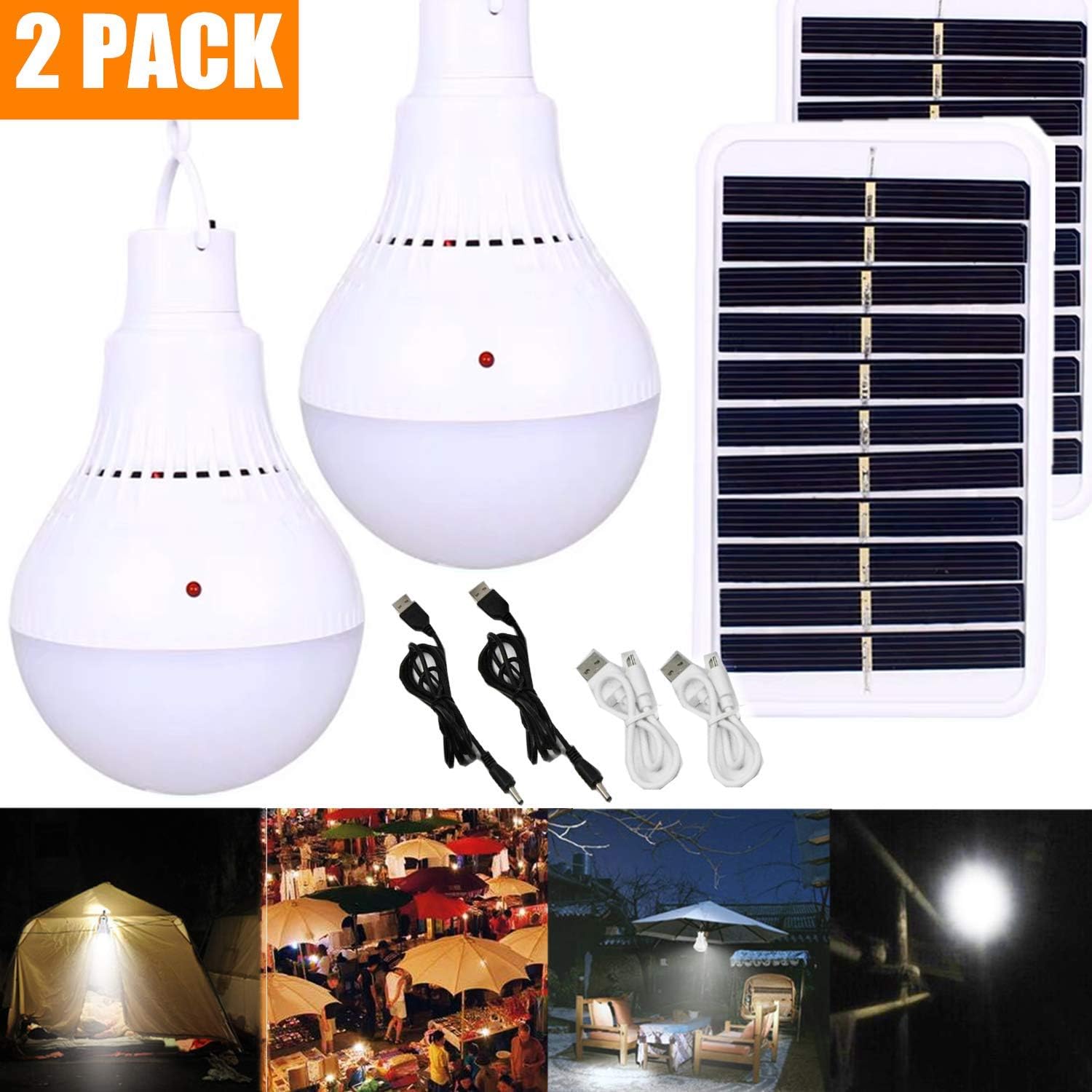 lampada solare per campeggio