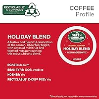 Vista 6 de Green Mountain Coffee Roasters K-Cups, mezcla navideña, 10