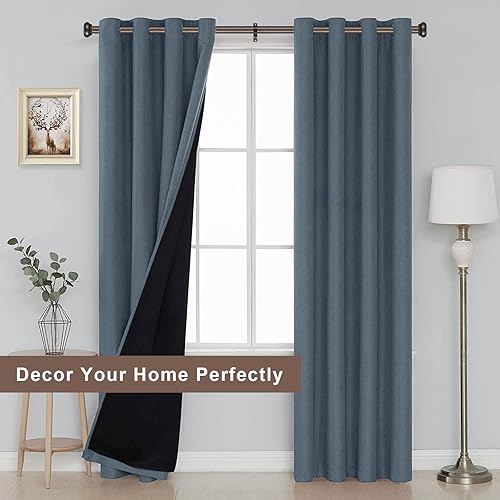 Miniatura 4 de Barra de cortina pesada, barra de cortina ajustable de 1 pulgada para ventanas de 28 a 48 pulgadas con tapa redonda, barras de cortina de montaje en