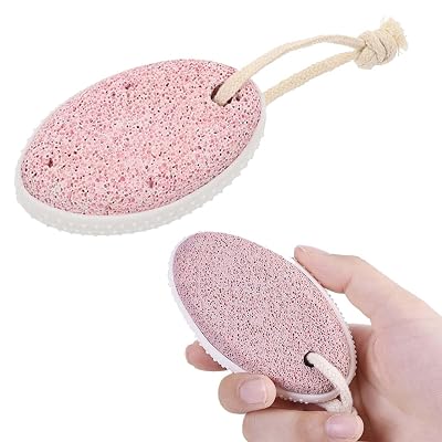 TEMPERIA (1pc) Pumice Stone for Foot Scrub - Pedicure Kit for Women - Foot Scrubber for Dead Skin - Feet File Tools, Hee
