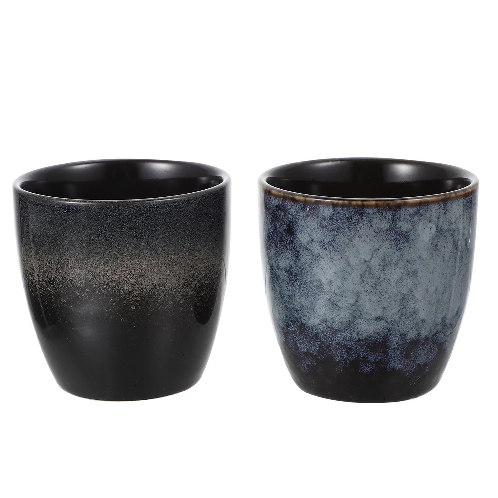 Tasses à thé en céramique et service à thé portable de style vintage