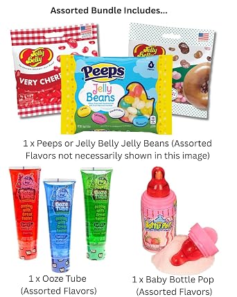 50 Ct Easter Candy Variety Pack, 3.75 Pounds - Name Brand Candy Easter Basket Candy Bundle