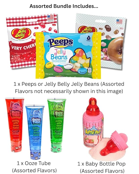 50 Ct Easter Candy Variety Pack, 3.75 Pounds - Name Brand Candy Easter Basket Candy Bundle