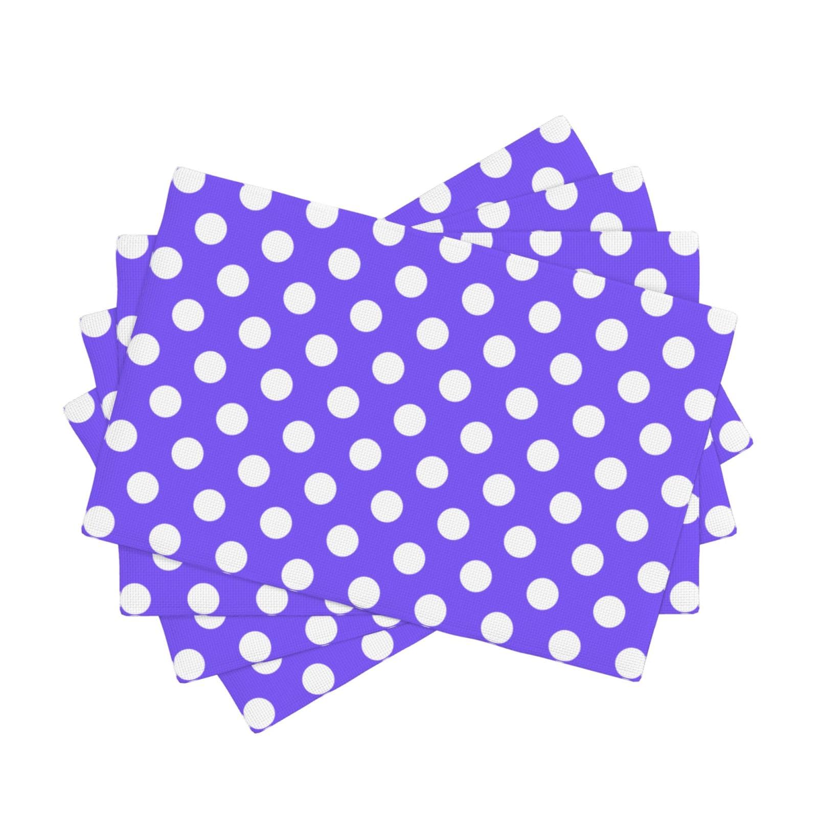 Sets de table lavables pour supprimer les taches sur le lin de salle à manger