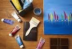 Pebeo Studio Acrylics 250-Milliliter Acrylic Paint, Buff Titanium