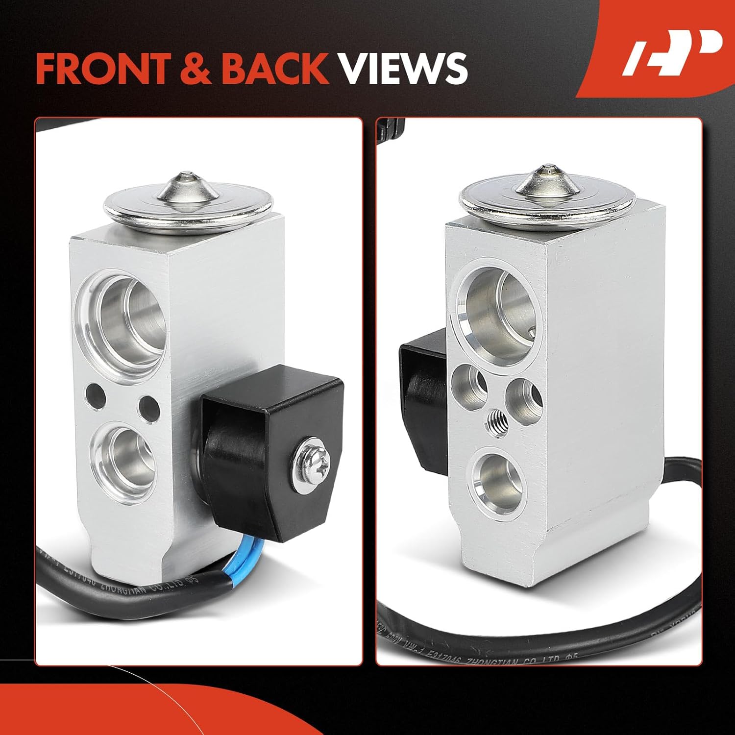 A-Premium Rear AC Expansion Valve Compatible with Kia Carnival & Mercedes-Benz Sprinter 2500/Sprinter 3500/Sprinter 3500XD & Freightliner Sprinter 2500/Sprinter 3500/Sprinter 3500XD