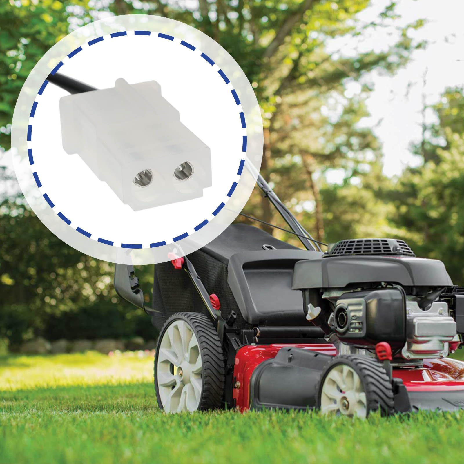 Image secondaire de Câble Solénoïde pour Tondeuse à Gazon Briggs & Stratton - 60 cm