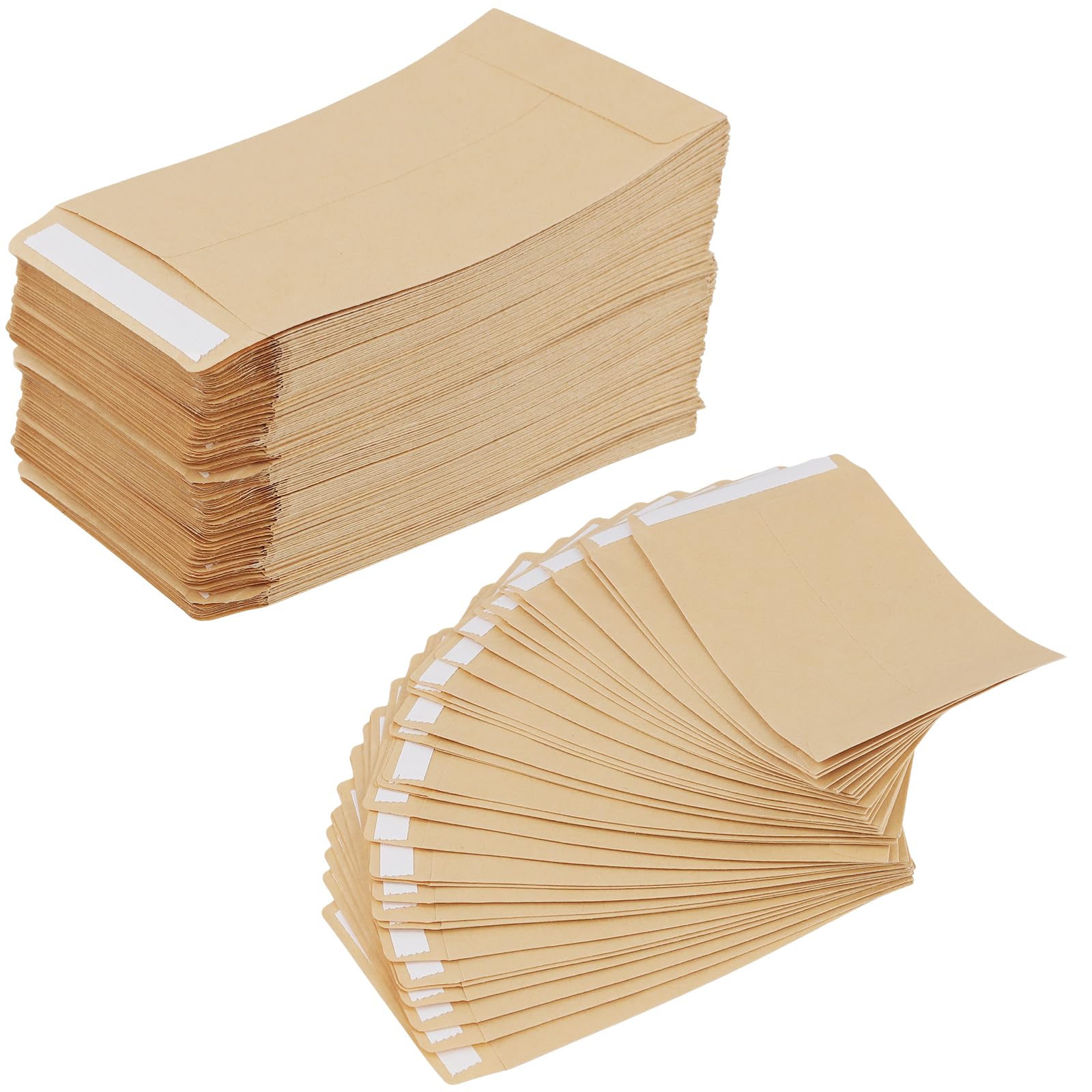 Enveloppes en papier kraft marron 6 x 10 cm Lot de 300 pour envoi et rangement