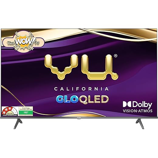 GloQLED 4K Smart TV 139cm