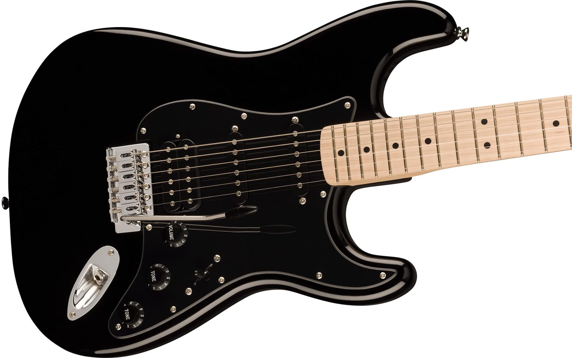 Amazon.com: Fender Squier Sonic Stratocaster HSS - Black Bundle
