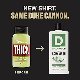 Duke Cannon Supply Co. Thick High-Viscosity Body Wash for Men High Country - Premium Ingredients, Plant-Based Thickeners, Superior Lather, Natural Exfoliate, 17.5 Fl Oz (3 Pack)
