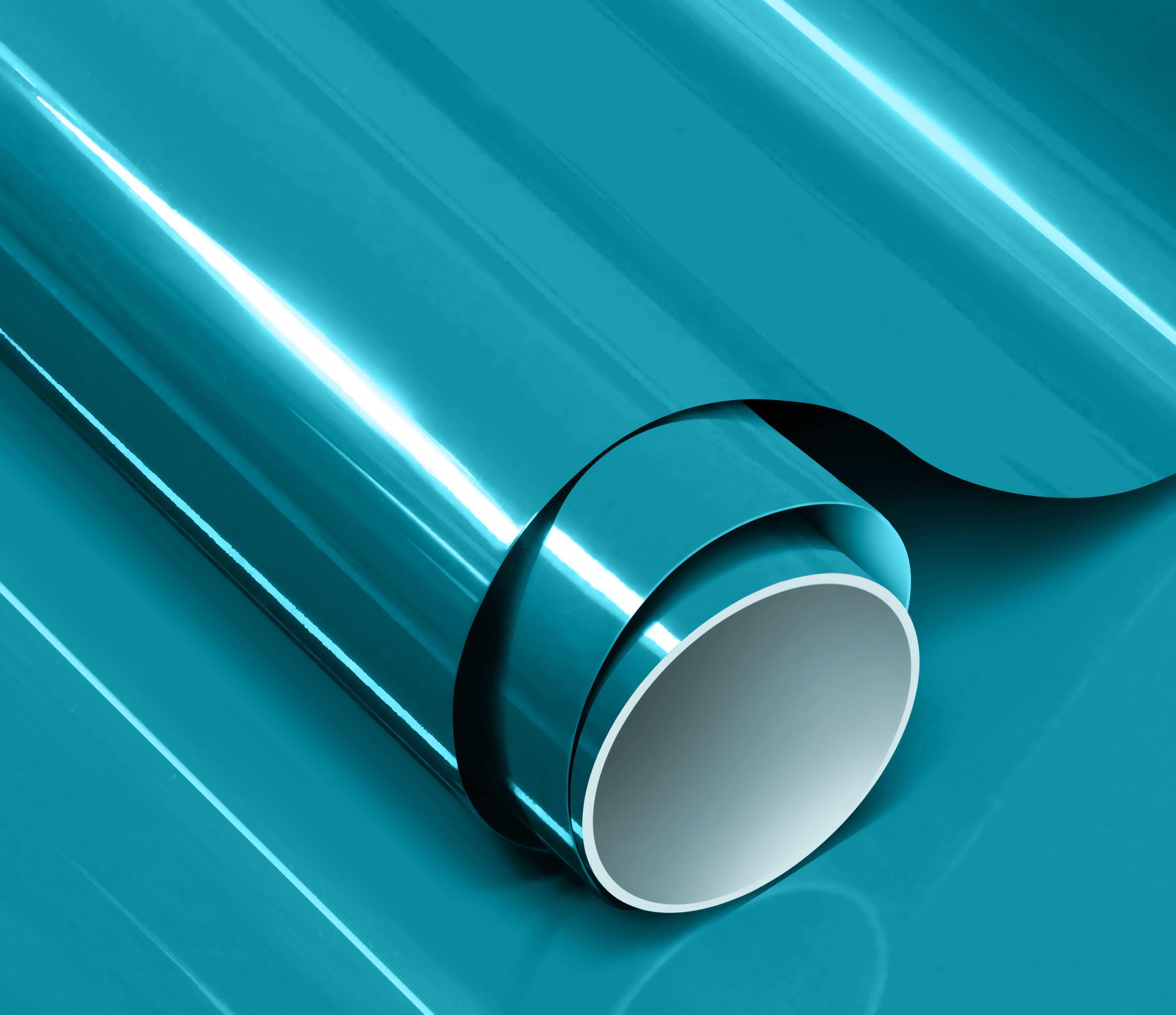 ColorFusion PPF by VViViD, Gloss Miami Lagoon Blue Dry Apply PPF Vinyl Car Wrap Roll 6ft x 4.9ft