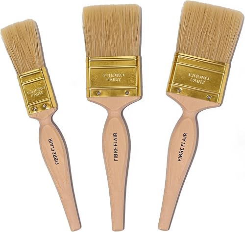 Tjhoko Paint Fibre Flair Paint Brush (Pack of 3)