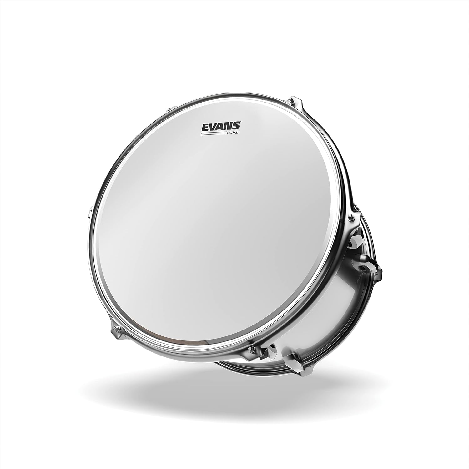 evans drum heads - uv2 coated tom drumhead, 14 inch 14-inch