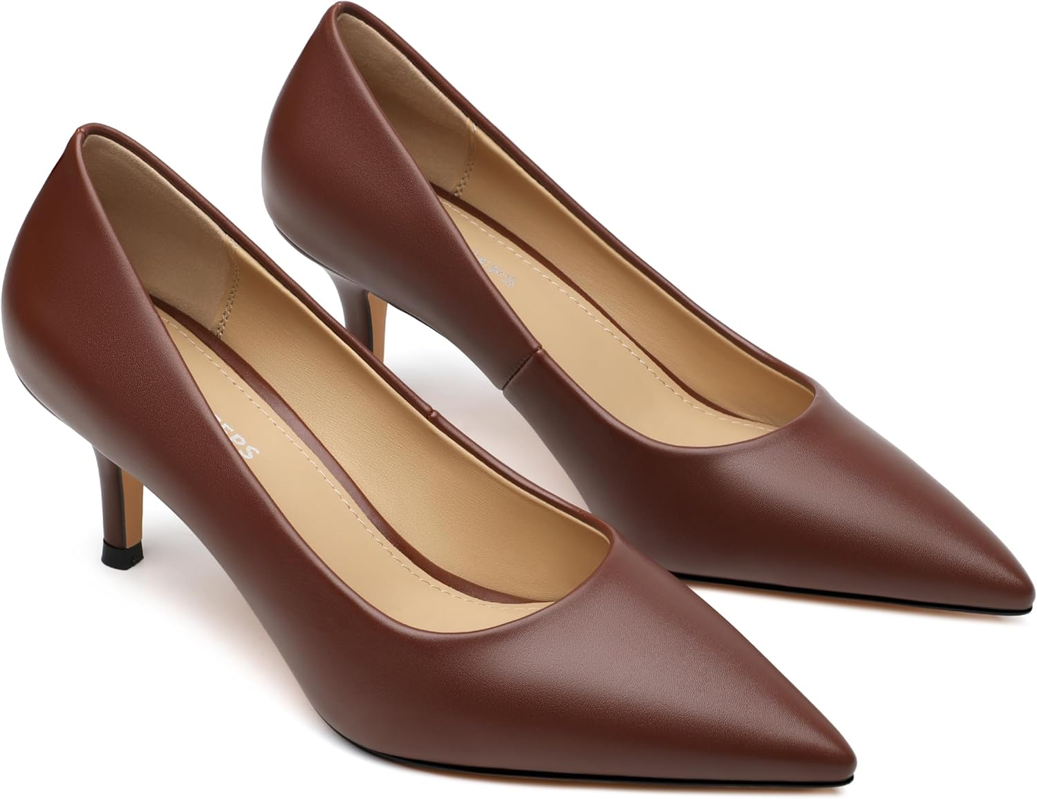 MOVINSTEPS Closed Pointed Toe Low Heels Pumps for Women Comfortable Classic Wedding Business Dressy Shoes 2.5 Inch - Image 4