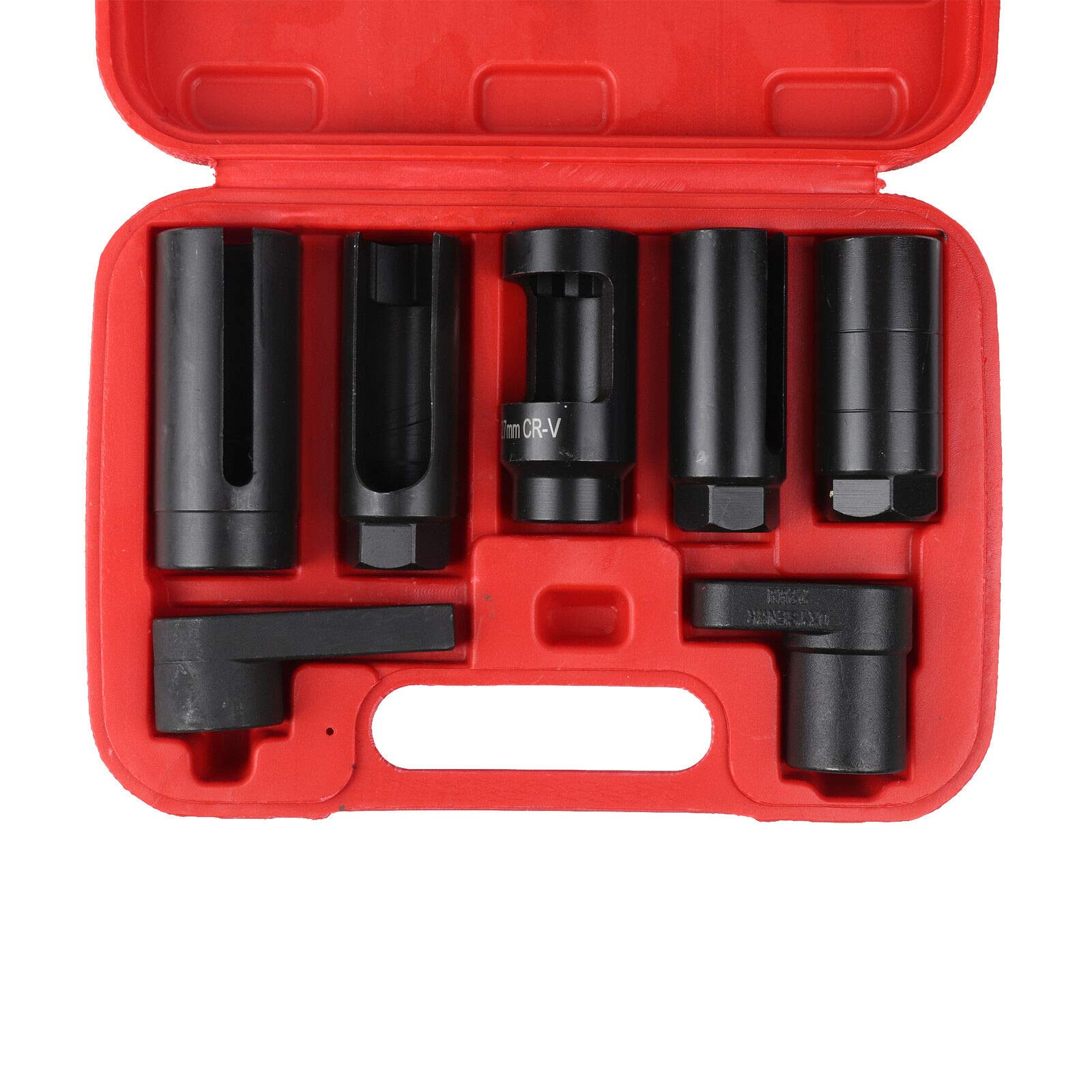Youyijia 7pcs Oxygen Sensor Socket and Thread Chaser Wrench Set for Removal and Installation