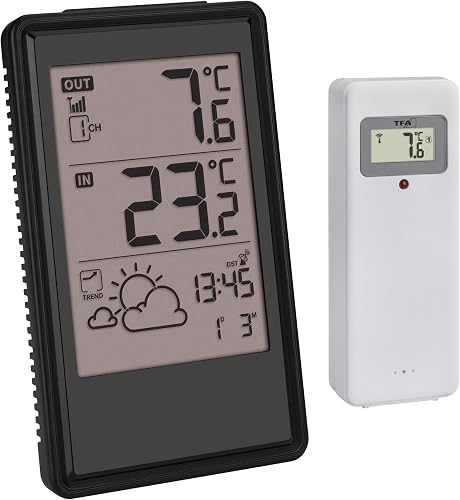 Dostmann Station météo sans Fil avec capteur extérieur TFA