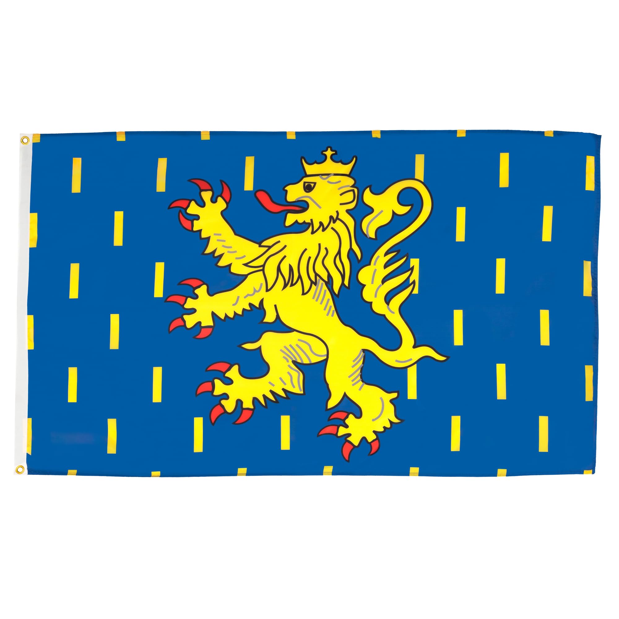 AZ FLAG - Set of 5 Franche-Comté Flags - 90 x 60 cm - French Comtois Flag - Provincial Flag - 100% Polyester with Integrated Metal Eyelets — image 1