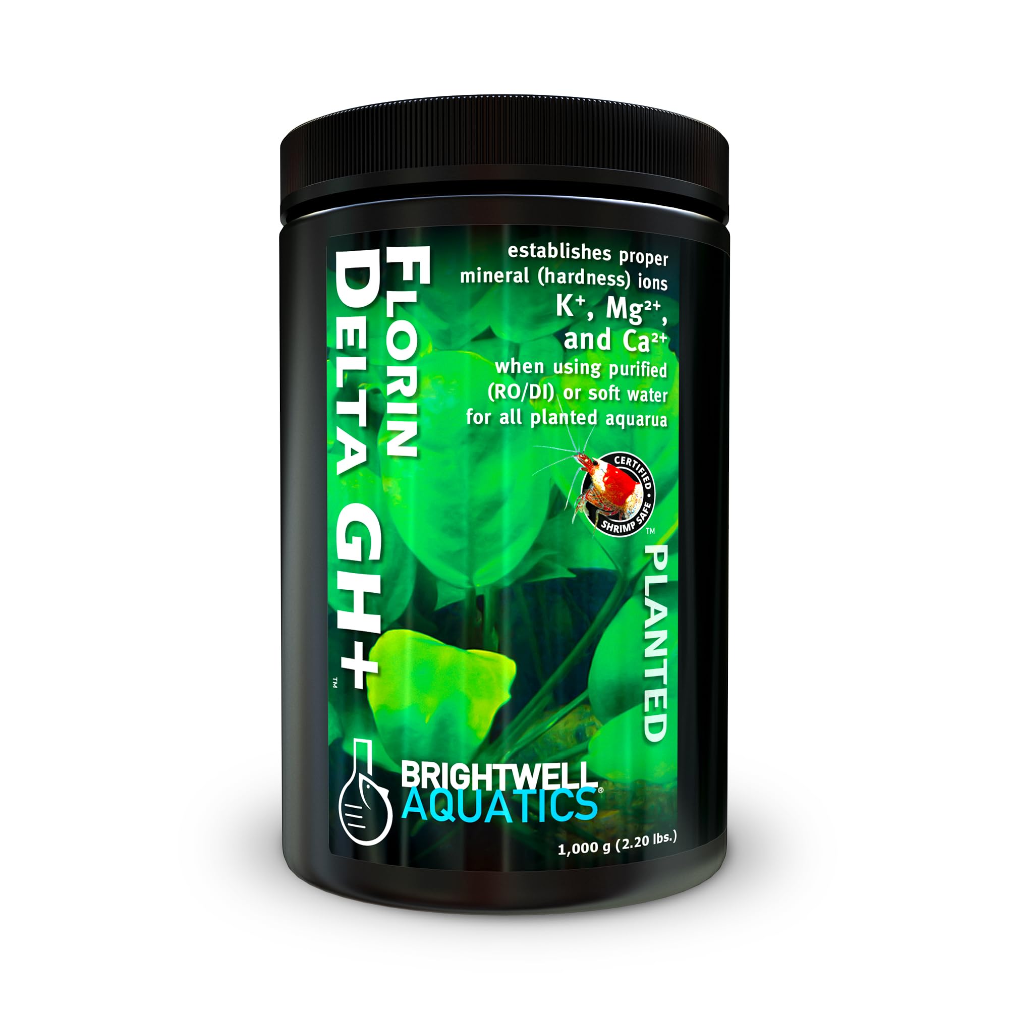 Florin Delta GH Plus K Plus Brightwell Aquatics pour l'équilibre minéral de l'aquarium