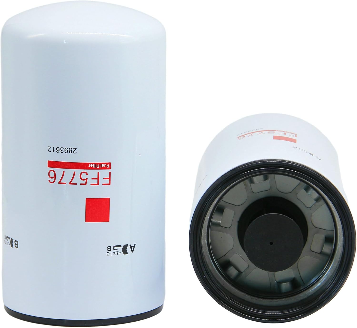 2-PACK TONYCO FF5776 Fuel Filter Replaces 2893612 2864993 BF9885 P555776 5599456 FF5825NN 3685306 4331007 Fits Freightliner International Peterbilt Trucks For Cummins ISX ISX15 11.9L 15L 16L engine