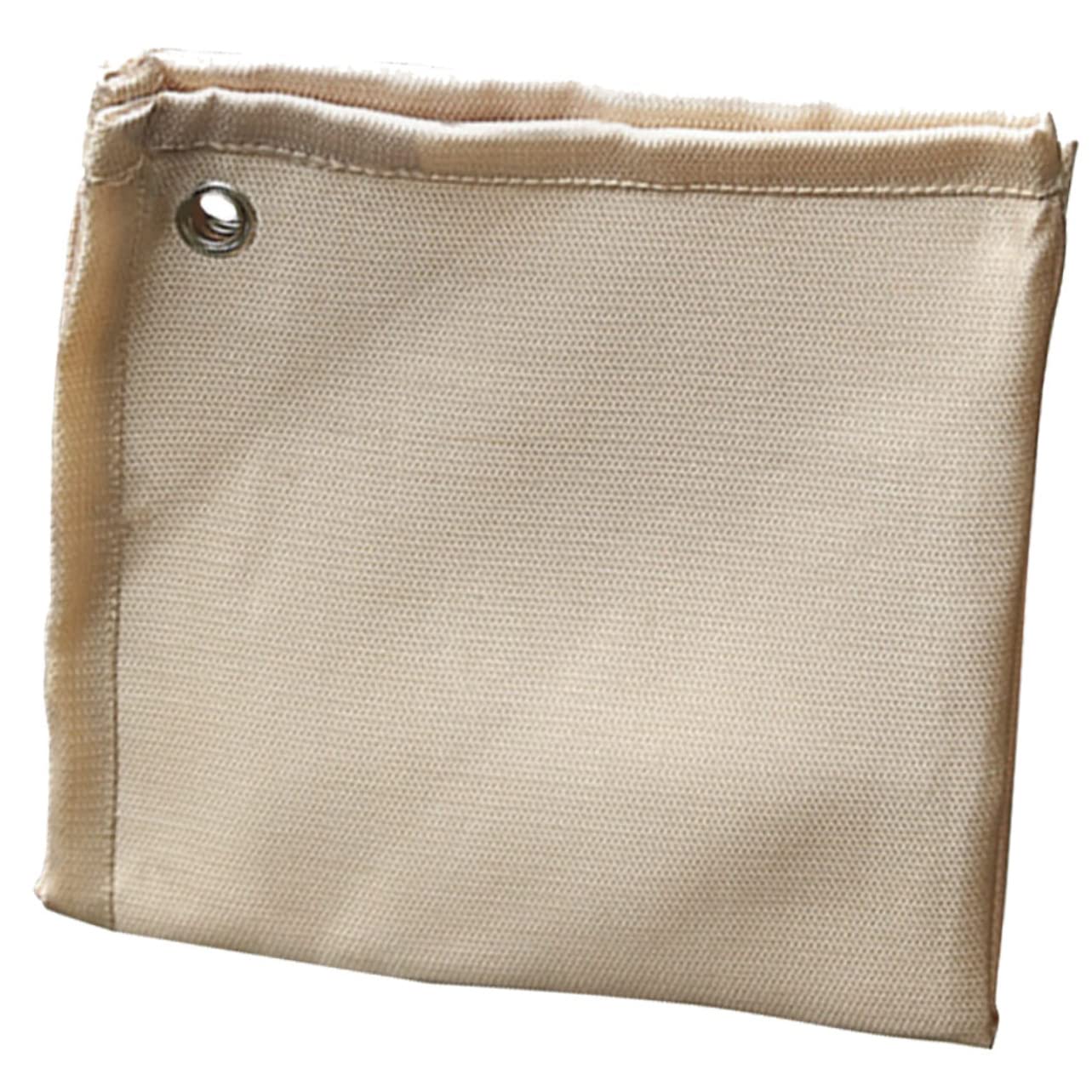 Toddmomy Fireproof Mat Fiberglass Fire Resistant Mat for BBQ Grill Camping Outdoor Non-Slip High Resistant Pad